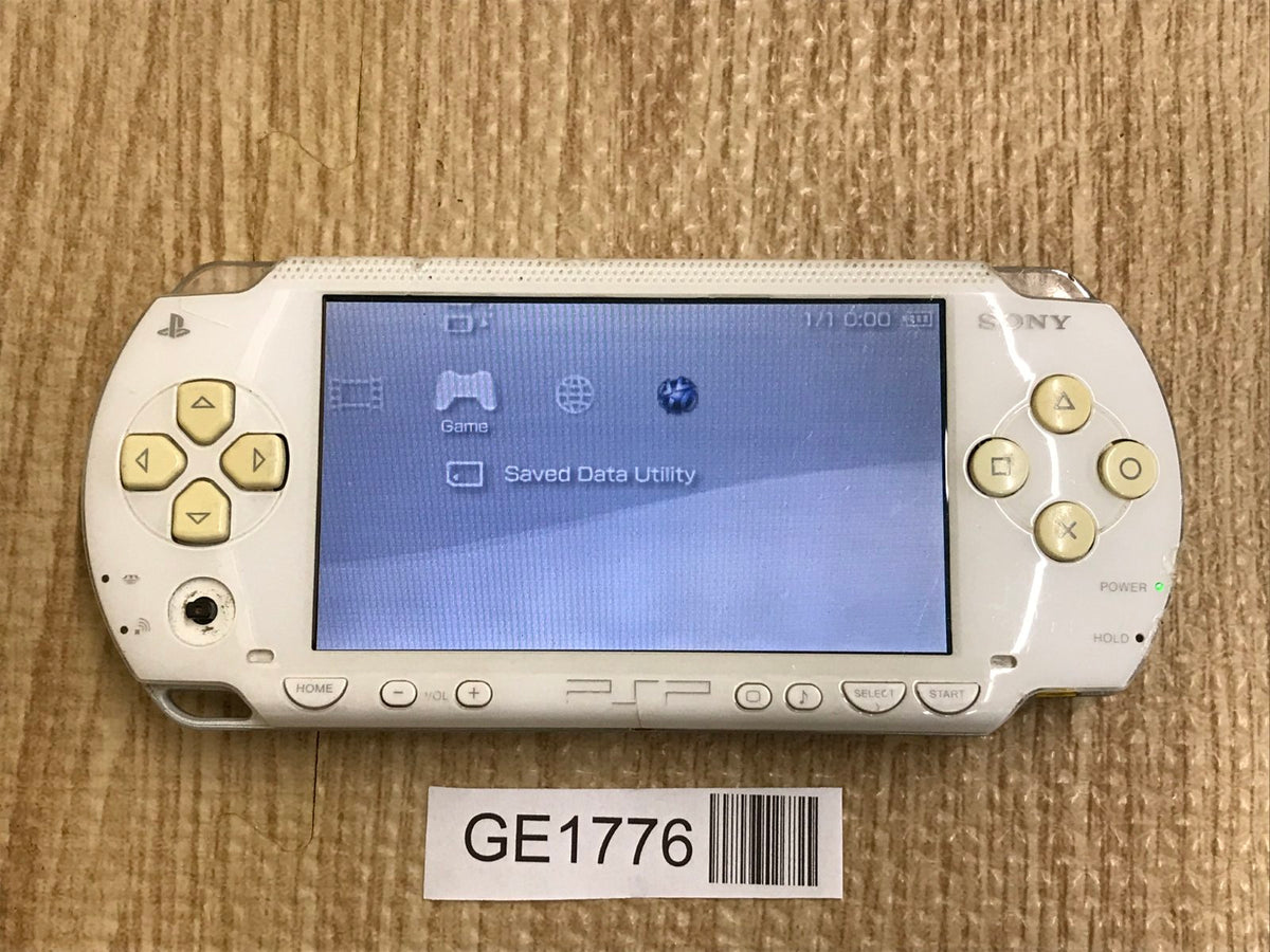 PSP-1000 CERAMIC WHITE Console Japan - With Defects GE1776 – J4U.co.jp