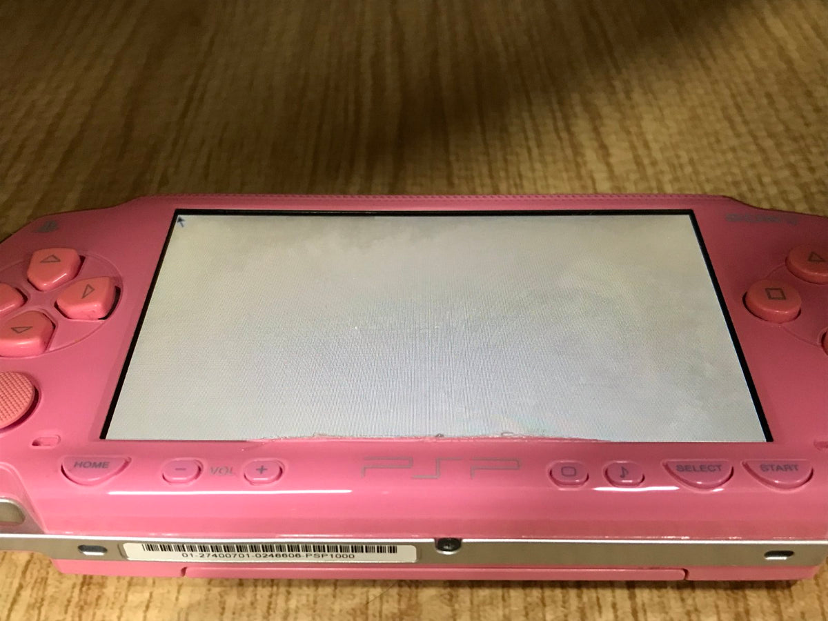 PSP-1000 Metallic Pink Console Japan - With Defects GE1779 – J4U.co.jp