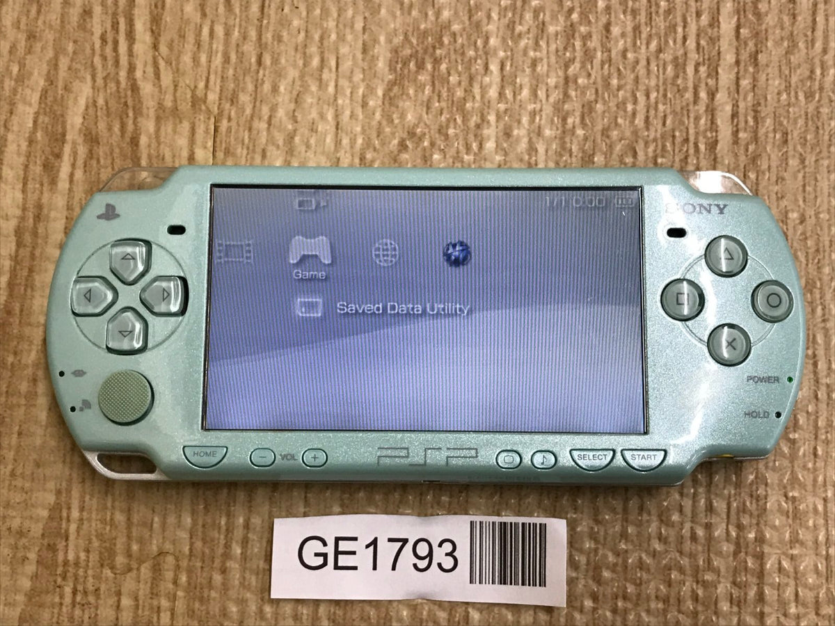 PSP-2000 MINT GREEN Console Japan - With Defects GE1793 – J4U.co.jp