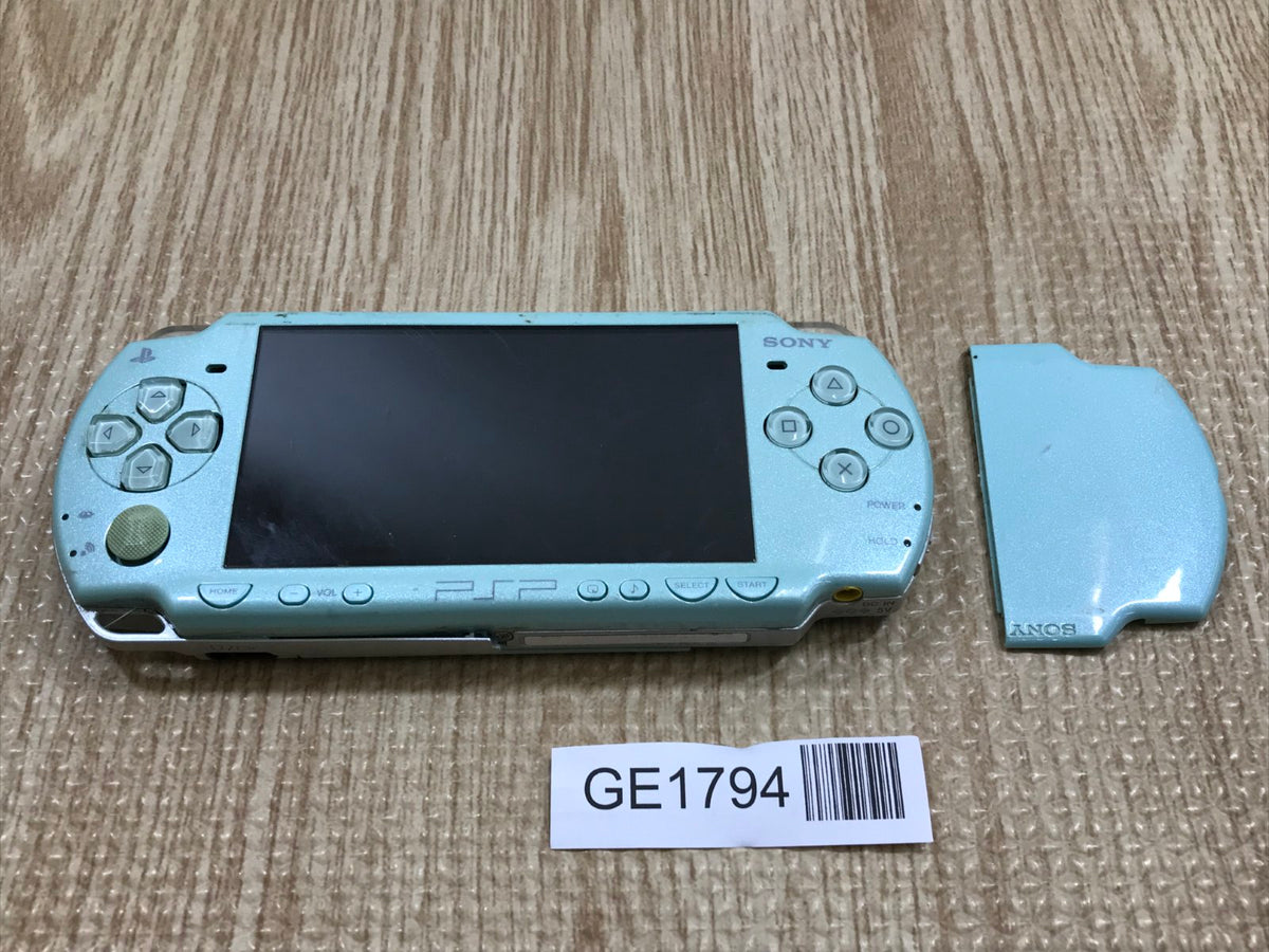 PSP-2000 MINT GREEN Console Japan - Not Working GE1794 – J4U.co.jp