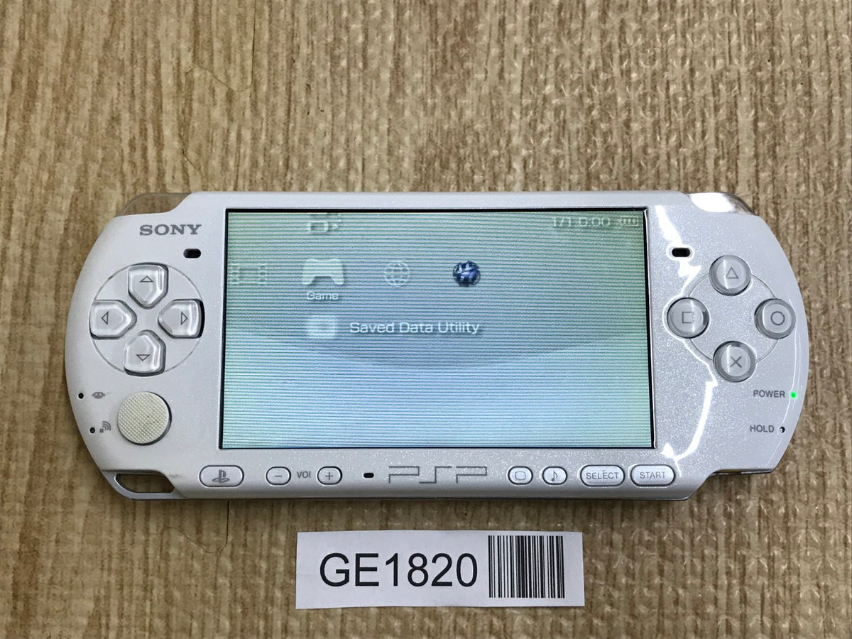 PSP-3000 PEARL WHITE Console Japan - With Defects GE1820 – J4U.co.jp