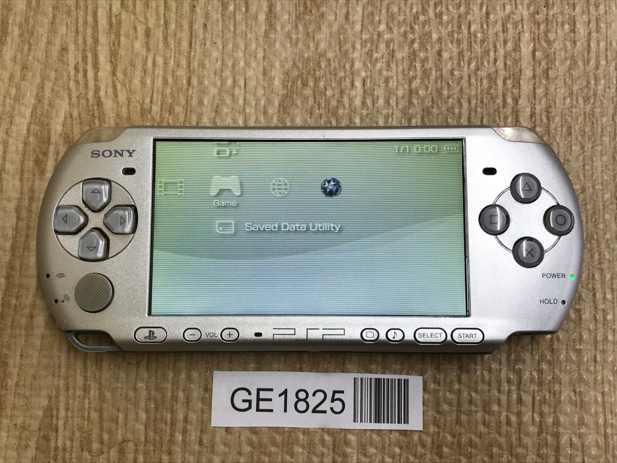 ＰＳＰ 3000 PSP-3000 MYSTIC Silver Console Japan - With Defects GE1825 – J4U.co.jp