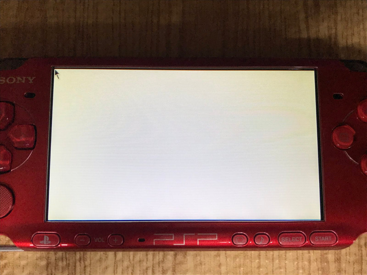 PSP-3000 RADIANT RED Console Japan - With Defects GE1830 – J4U.co.jp
