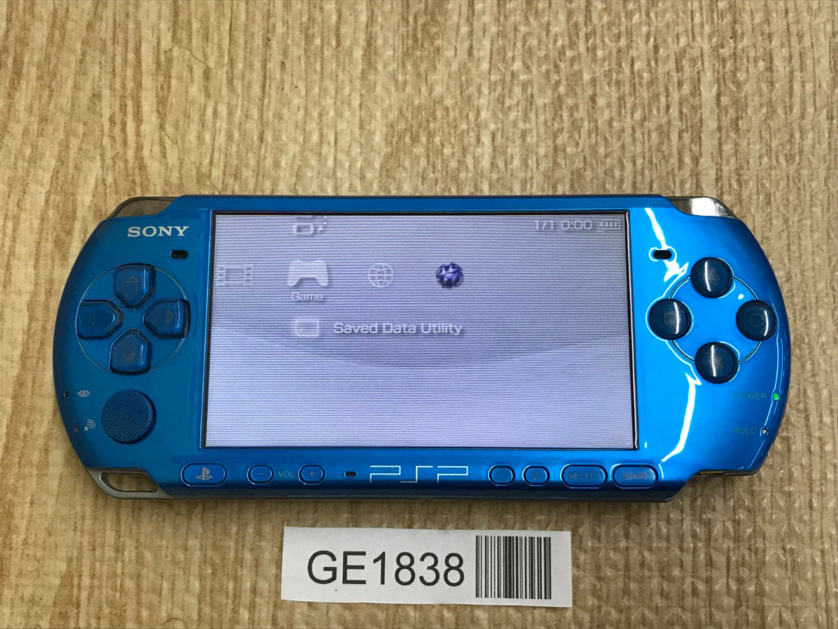 PSP-3000 VIBRANT BLUE Console Japan - With Defects GE1838 – J4U.co.jp