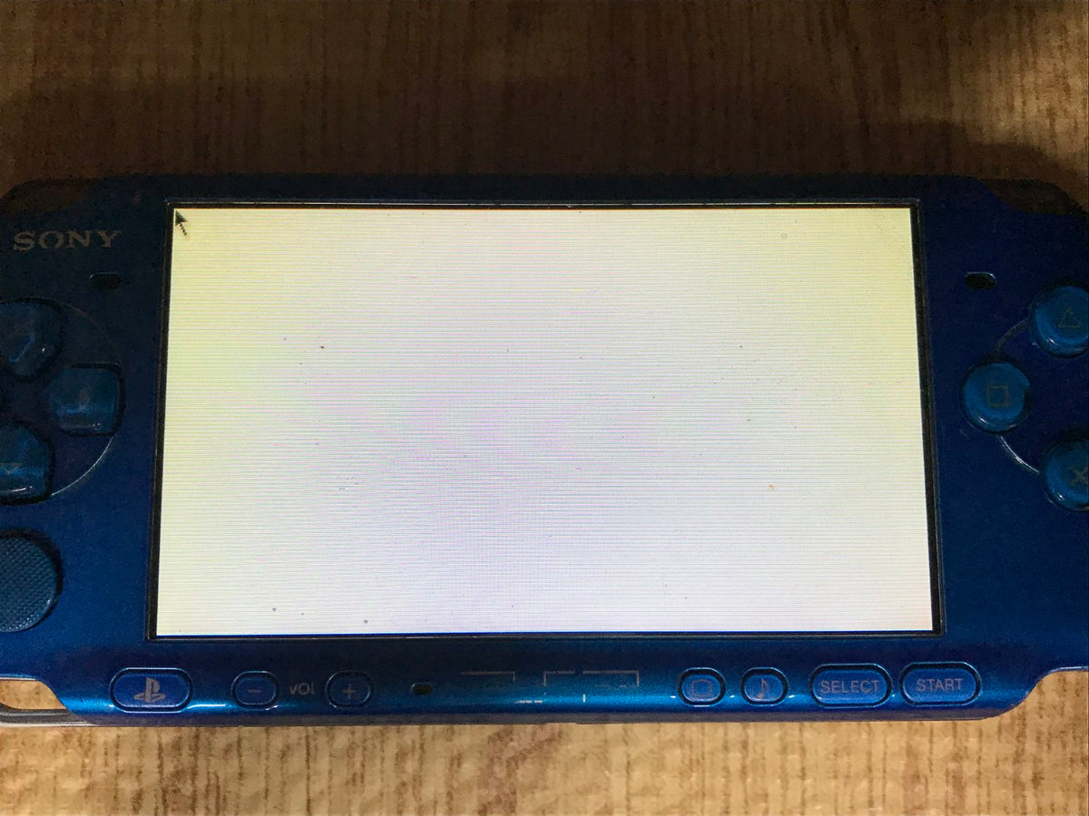 PSP-3000 VIBRANT BLUE Console Japan - With Defects GE1841 – J4U.co.jp