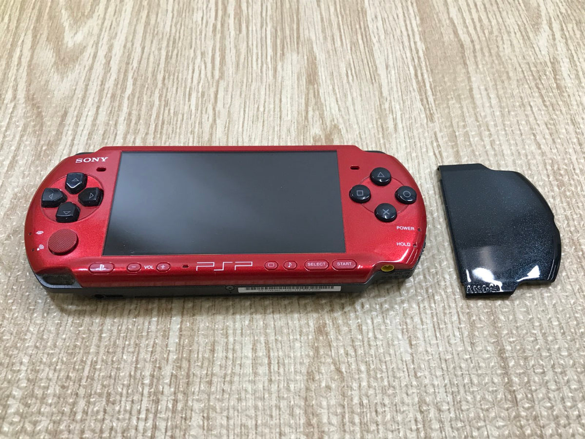 PSP-3000 RED & BLACK Console Japan - With Defects GE1844 – J4U.co.jp