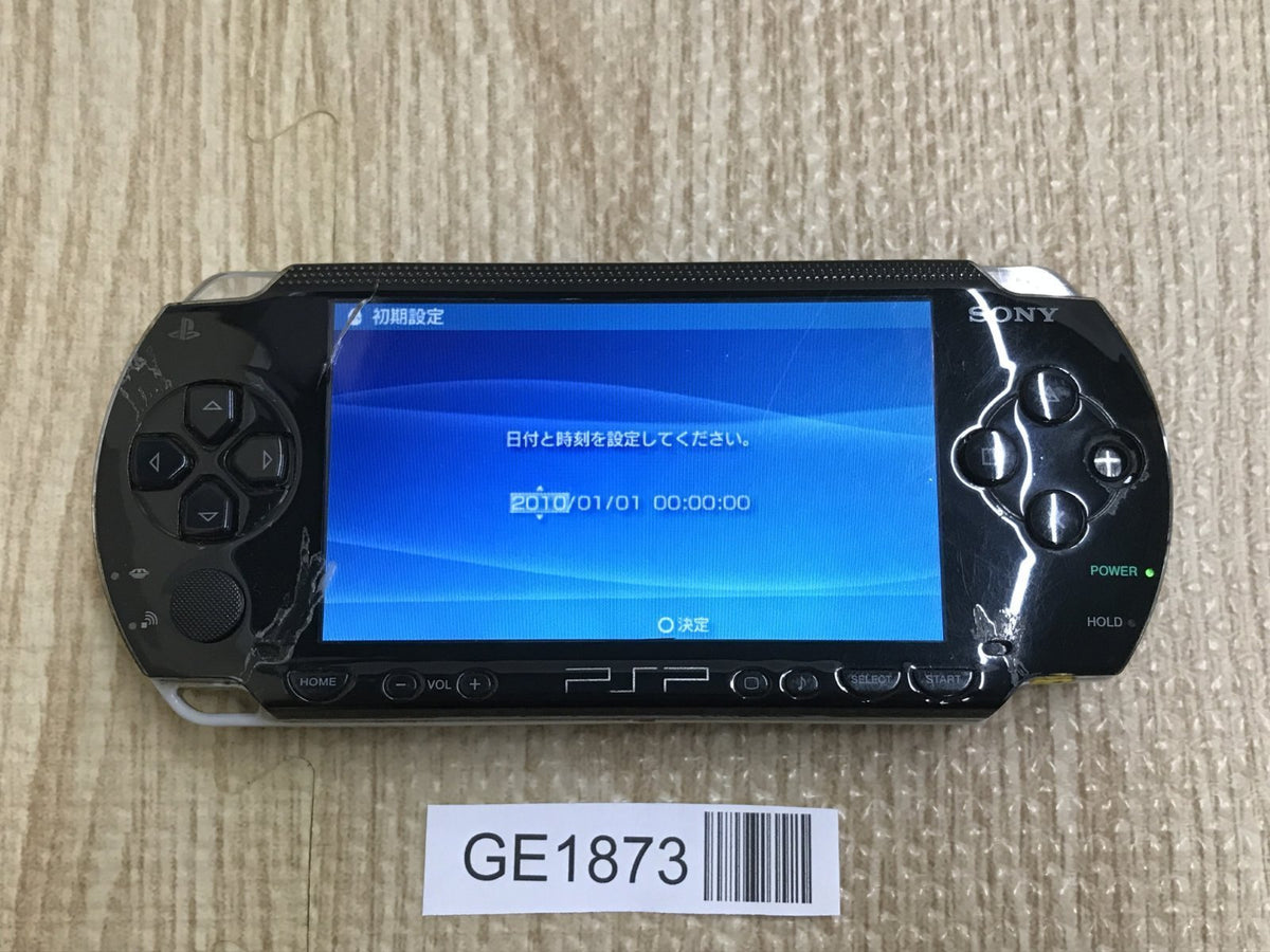 PSP-1000 BLACK Console Japan - With Defects GE1873 – J4U.co.jp