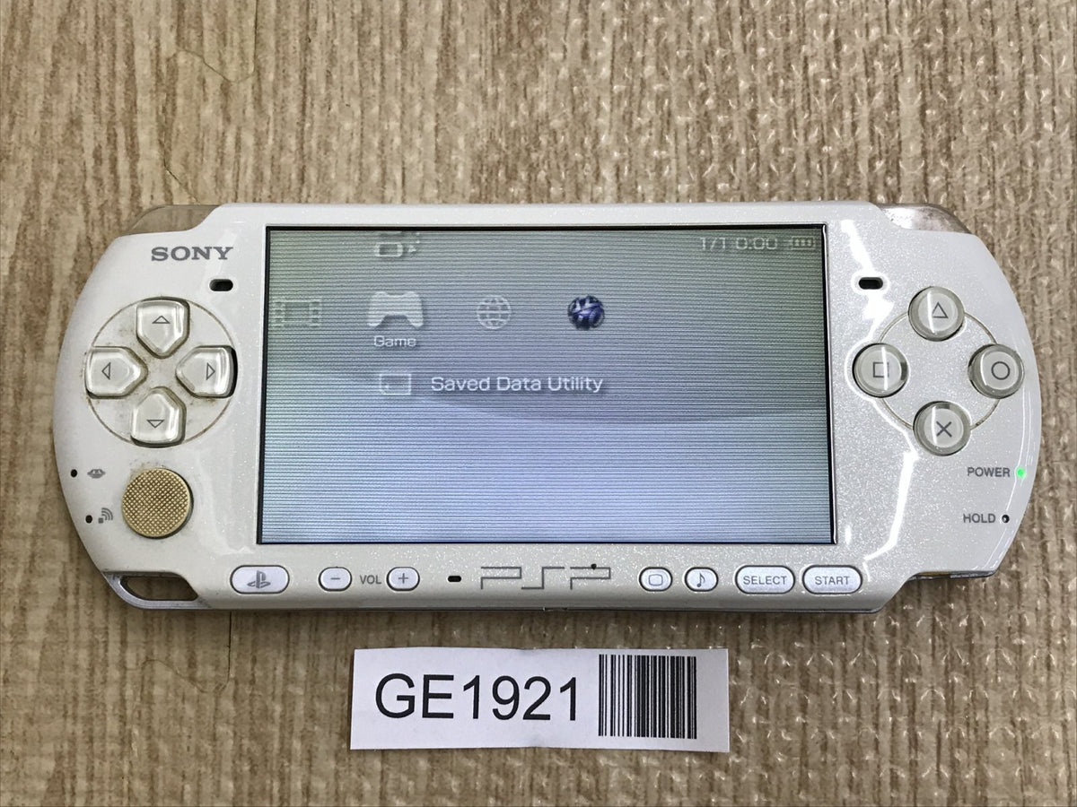 PSP-3000 PEARL WHITE Console Japan - With Defects GE1921 – J4U.co.jp