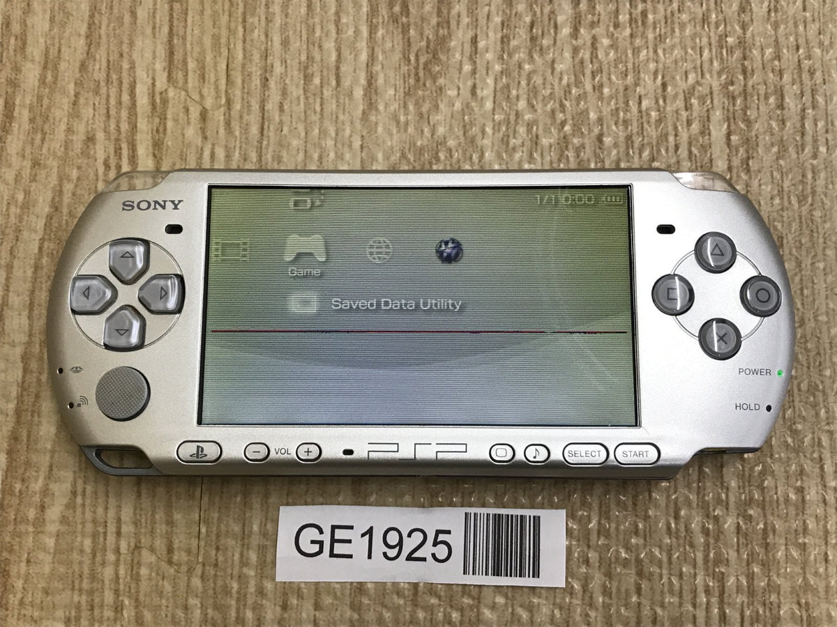 PSP-3000 MYSTIC Silver Console Japan - With Defects GE1925 – J4U.co.jp