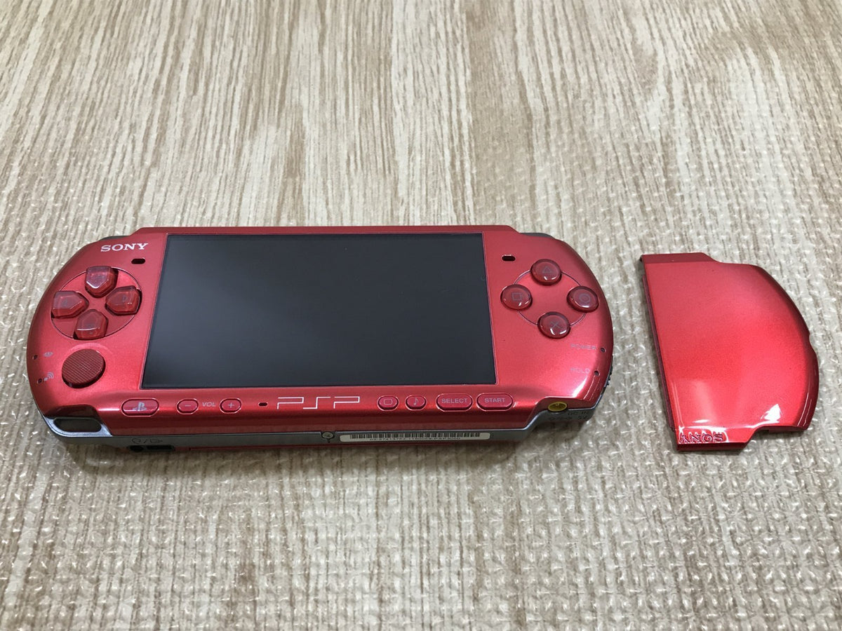 PSP-3000 RADIANT RED Console Japan - With Defects GE1943 – J4U.co.jp