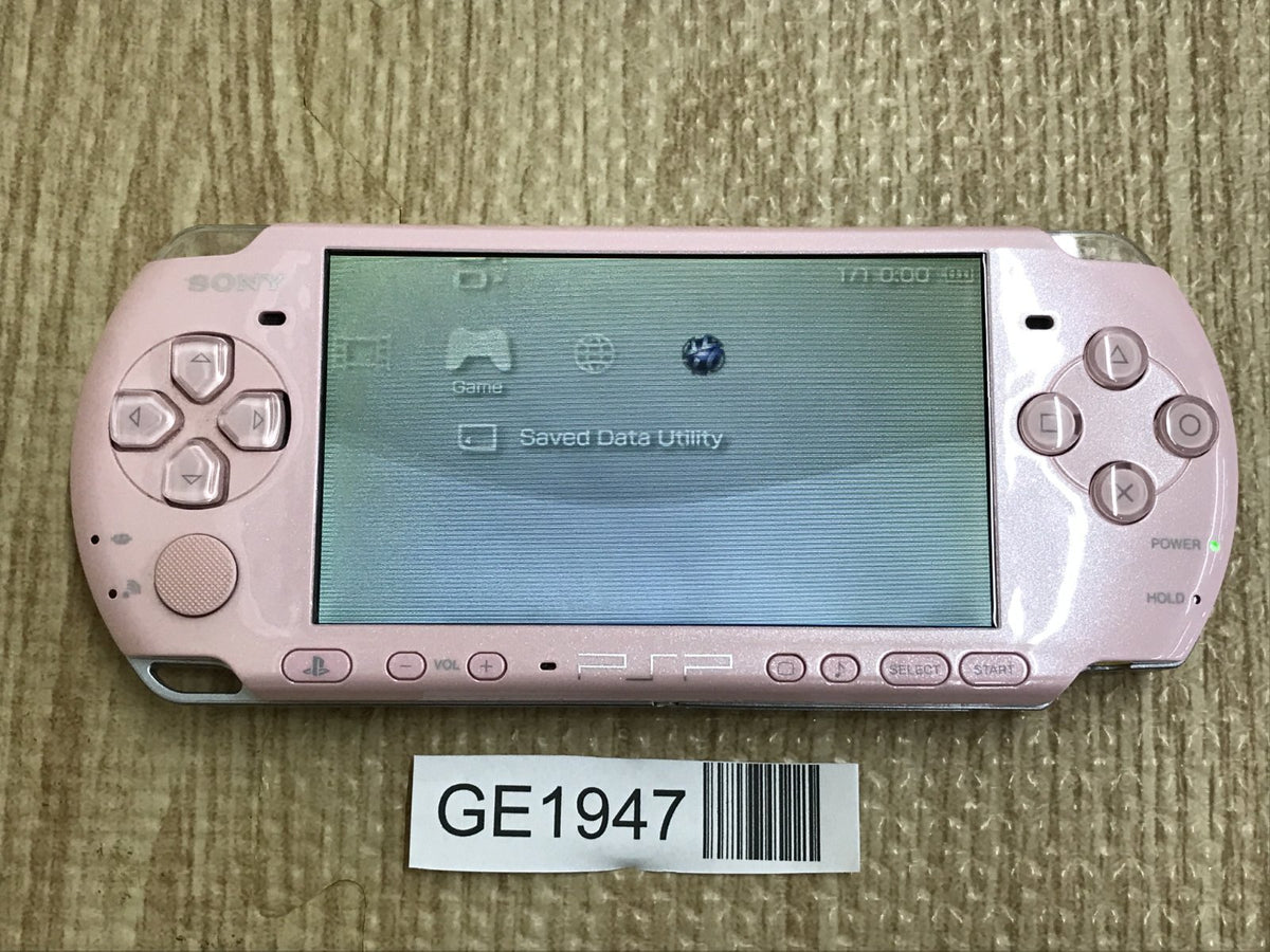 PSP-3000 BLOSSOM PINK Console Japan - With Defects GE1947 – J4U.co.jp