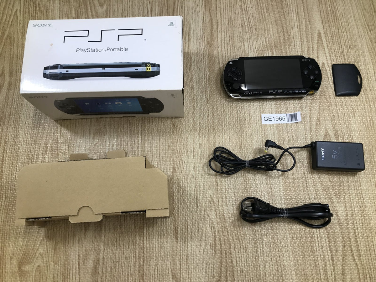 PSP-1000 BLACK Console Boxed Japan - GE1965 – J4U.co.jp