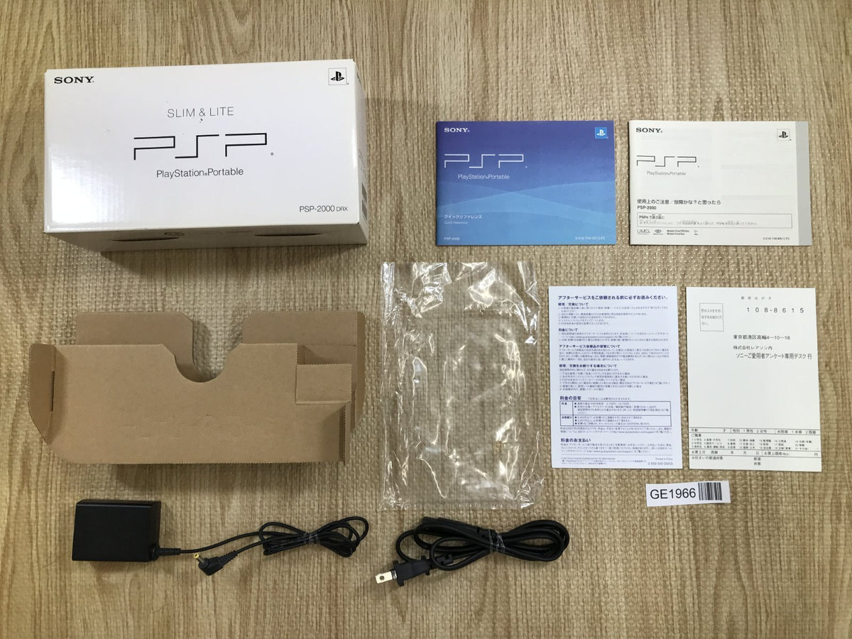 PSP-2000 Box Only for Console Japan - GE1966 – J4U.co.jp