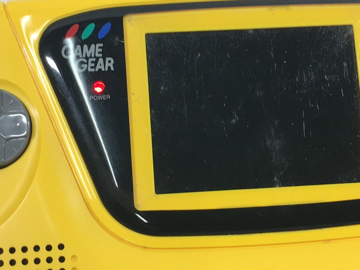 Game Gear Yellow Console Japan - With Defects DL4456 – J4U.co.jp