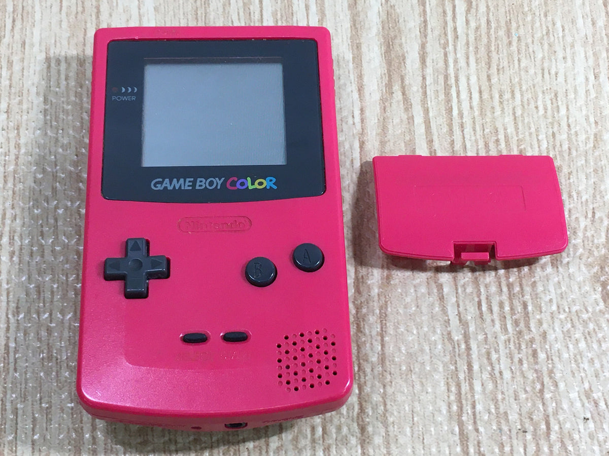 ゲームボーイcolor LG3246 Plz Read Item Condi GameBoy Color Red Game Boy