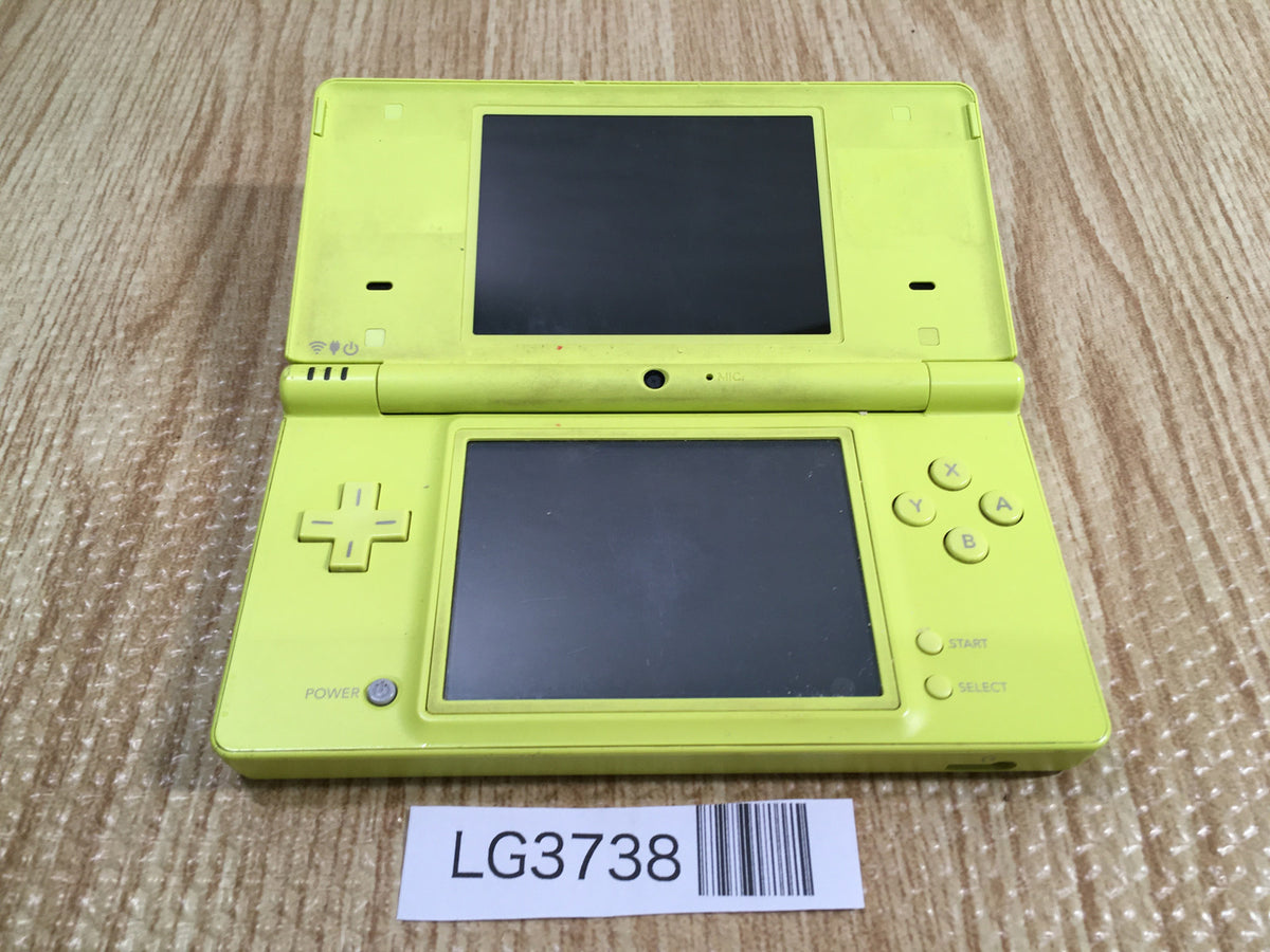 任天堂　DSLL green NINTENDO DSl LL XL Green Console Stylus Charger w/Box