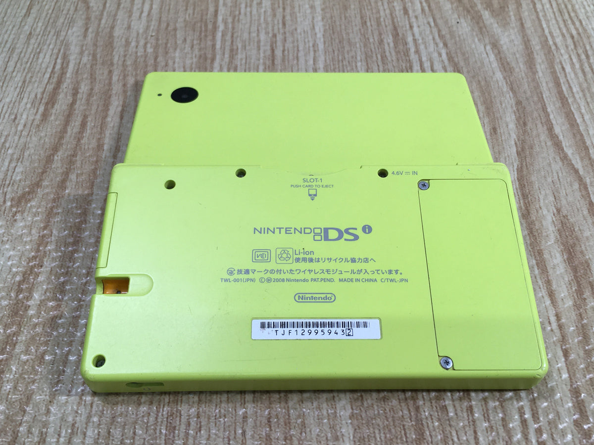 DSiです！ LG3739 With Defects - Nintendo DSi DS Lime Green Console