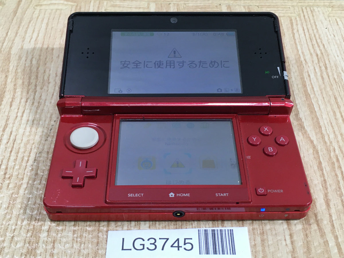 ニンテンドー3DS FLARE RED 5-016 ニンテンドー3DS フレアレッド 5-016