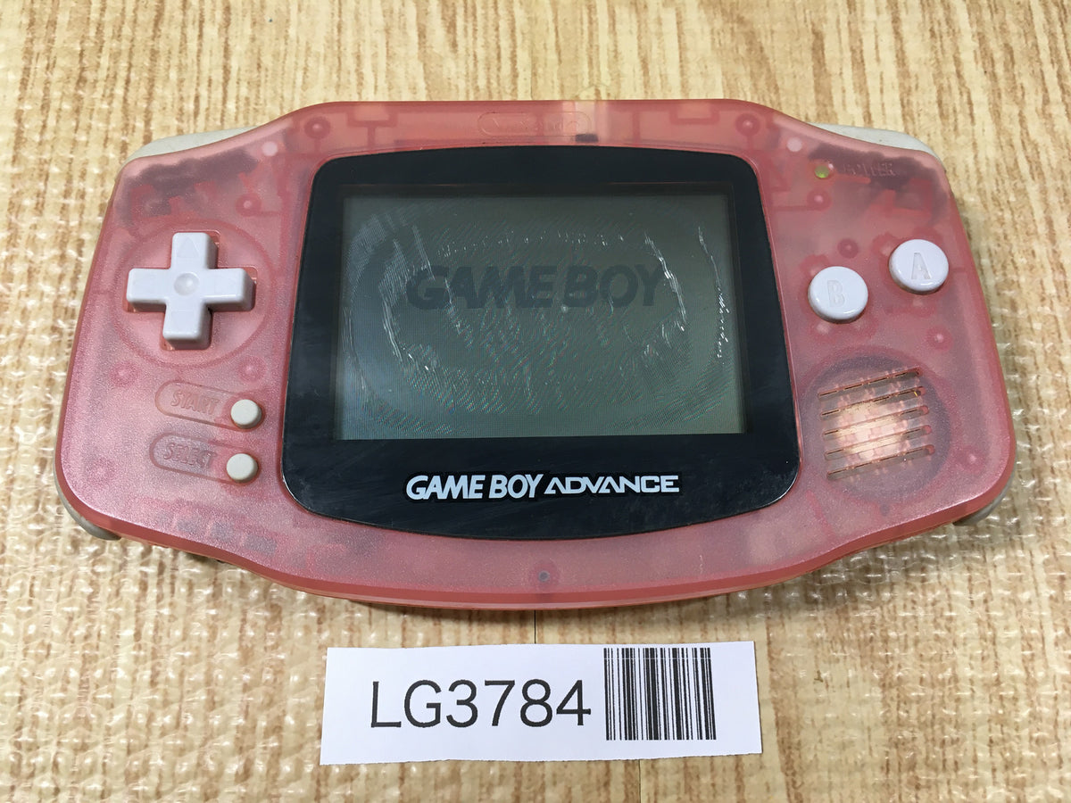 LG3784 With Defects - GameBoy Advance Milky Pink Game Boy