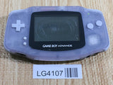 LG4107 Plz Read Item Condi GameBoy Advance Milky Blue Game Boy Console Japan