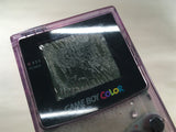 LG4176 Plz Read Item Condi GameBoy Color Clear Purple Game Boy Console Japan