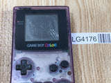 LG4176 Plz Read Item Condi GameBoy Color Clear Purple Game Boy Console Japan