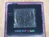 LG4176 Plz Read Item Condi GameBoy Color Clear Purple Game Boy Console Japan