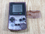 LG4176 Plz Read Item Condi GameBoy Color Clear Purple Game Boy Console Japan