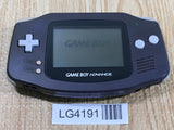 LG4191 Plz Read Item Condi GameBoy Advance Violet Game Boy Console Japan