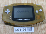 LG4196 Plz Read Item Condi GameBoy Advance Milky Blue Game Boy Console Japan