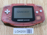LG4200 Plz Read Item Condi GameBoy Advance Milky Pink Game Boy Console Japan