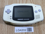 LG4202 Plz Read Item Condi GameBoy Advance White Game Boy Console Japan