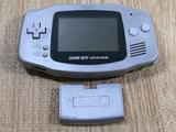 LG4205 Plz Read Item Condi GameBoy Advance Silver Game Boy Console Japan