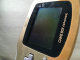 LG4337 Plz Read Item Condi GameBoy Advance Gold Game Boy Console Japan