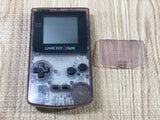 LG4376 Plz Read Item Condi GameBoy Color Clear Purple Game Boy Console Japan