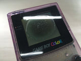 LG4377 Plz Read Item Condi GameBoy Color Clear Purple Game Boy Console Japan
