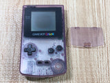 LG4377 Plz Read Item Condi GameBoy Color Clear Purple Game Boy Console Japan