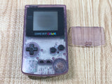 LG4381 Plz Read Item Condi GameBoy Color Clear Purple Game Boy Console Japan