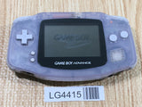 LG4415 Plz Read Item Condi GameBoy Advance Milky Blue Game Boy Console Japan