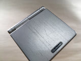 LG4444 No Battery GameBoy Advance SP Platinum Silver Game Boy Console Japan