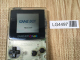 LG4497 Plz Read Item Condi GameBoy Color Clear Game Boy Console Japan