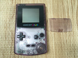 LG4500 Plz Read Item Condi GameBoy Color Clear Purple Game Boy Console Japan