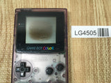 LG4505 Plz Read Item Condi GameBoy Color Clear Purple Game Boy Console Japan