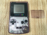 LG4505 Plz Read Item Condi GameBoy Color Clear Purple Game Boy Console Japan