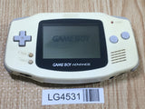LG4531 Plz Read Item Condi GameBoy Advance White Game Boy Console Japan