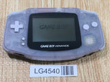 LG4540 Plz Read Item Condi GameBoy Advance Milky Blue Game Boy Console Japan