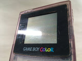 LG4594 Plz Read Item Condi GameBoy Color Clear Purple Game Boy Console Japan