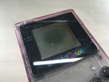 LG4596 Plz Read Item Condi GameBoy Color Clear Purple Game Boy Console Japan