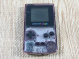 LG4596 Plz Read Item Condi GameBoy Color Clear Purple Game Boy Console Japan