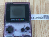 LG4600 Plz Read Item Condi GameBoy Color Clear Purple Game Boy Console Japan